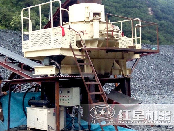 制砂設備中的一種型號的制砂機
