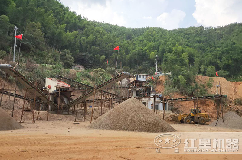 破石子現場實拍圖